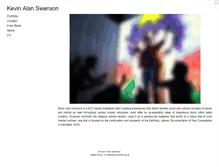 Tablet Screenshot of kevinalanswenson.com